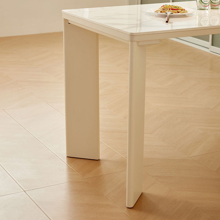 VERSA Compact Island Dining Table with Extendable Surface