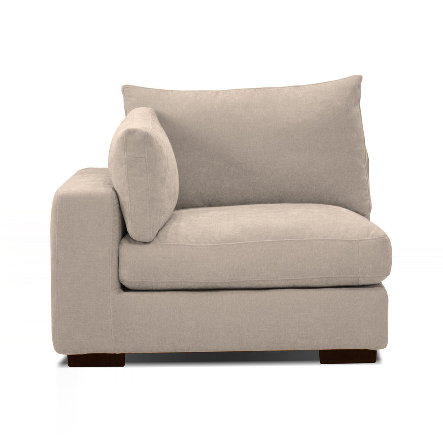 ONZA Modular Sofa - Mobital Stone Wheat Left Armchair