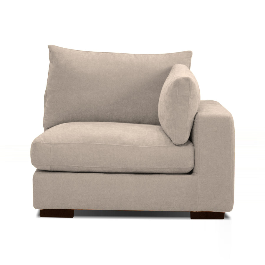 ONZA Modular Sofa - Mobital Stone Wheat Right Armchair