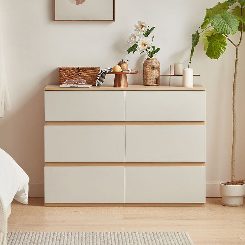 LINEA Compact Six-Drawer Storage Dresser