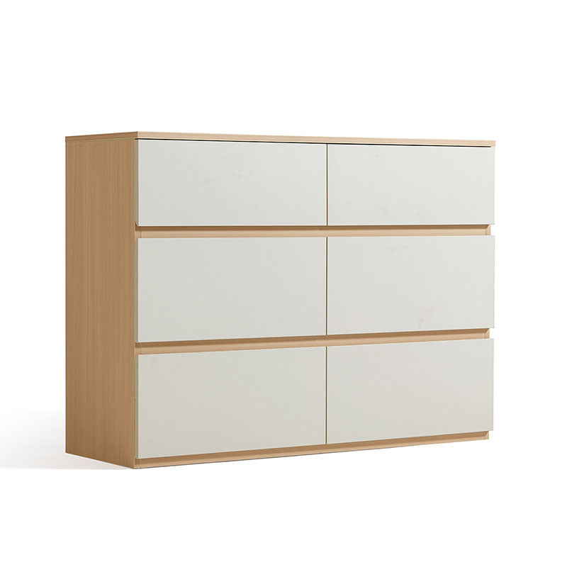 LINEA Compact Six-Drawer Storage Dresser