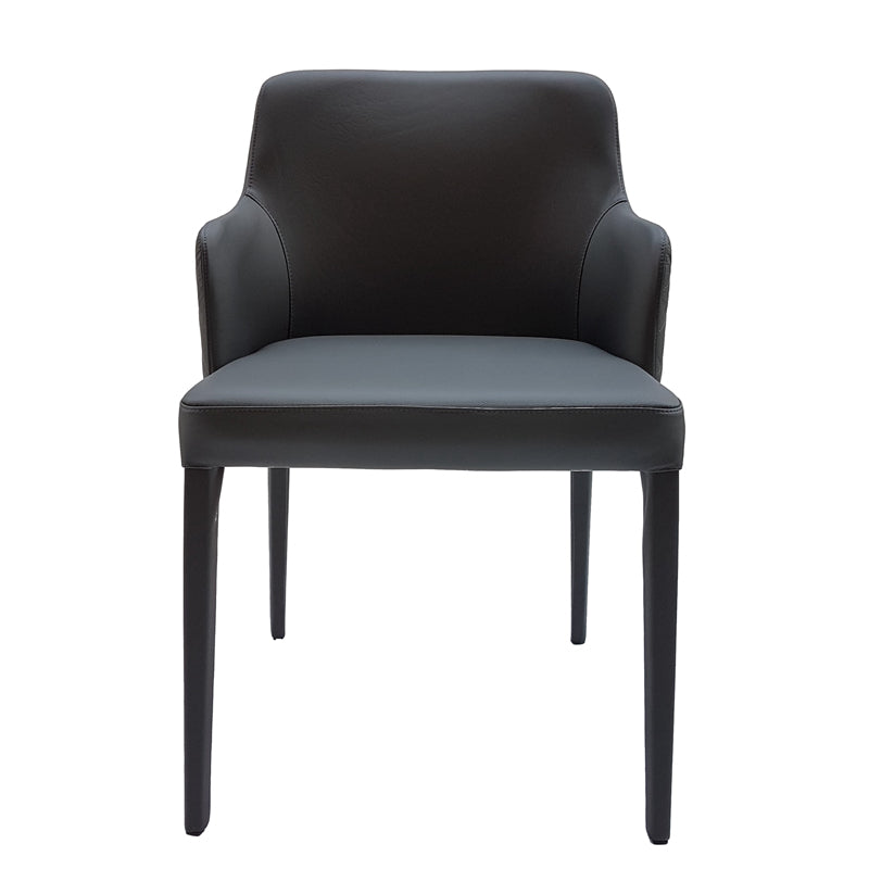 POLLY Full Leather Dining Chair - Bellini