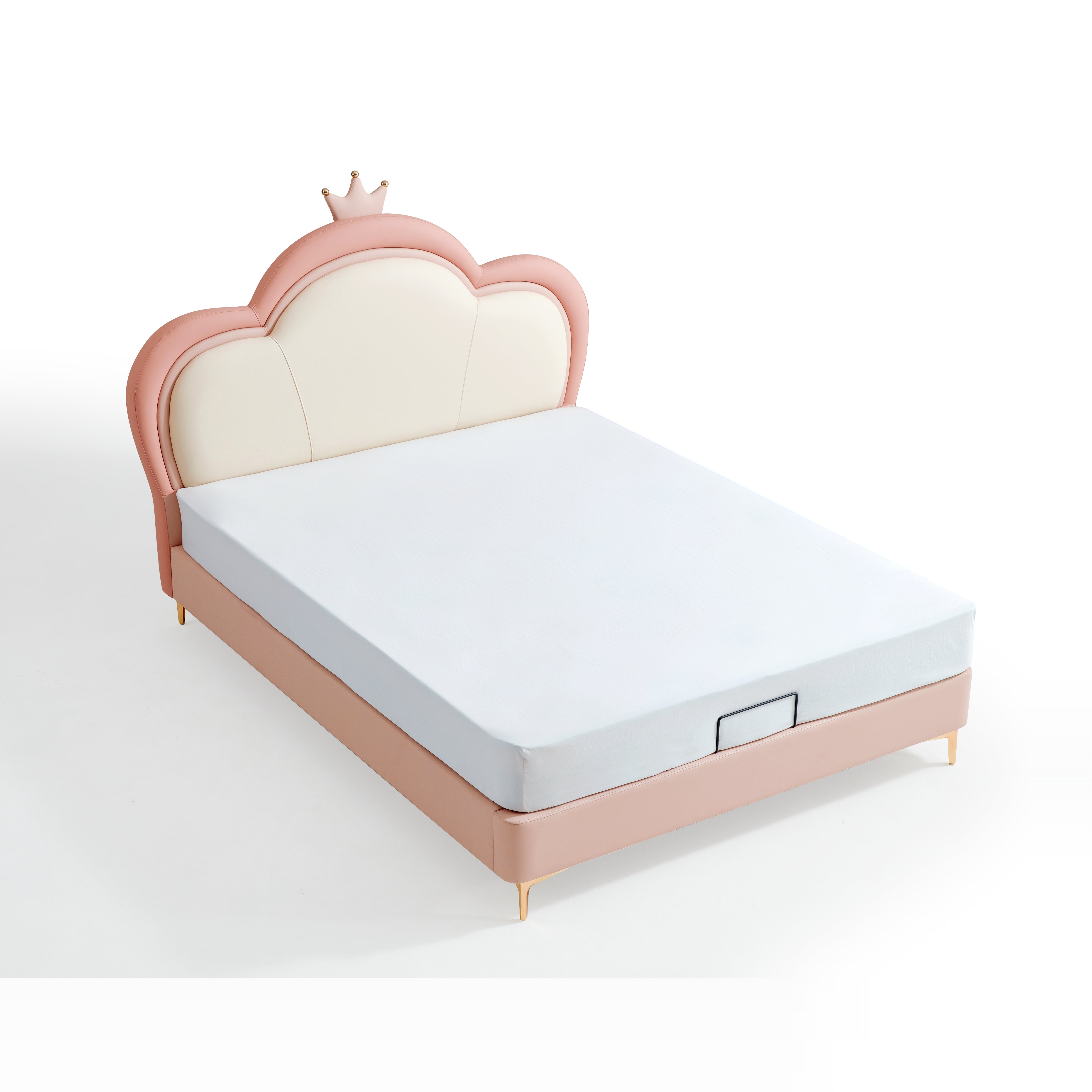 Baby pink double bed hotsell