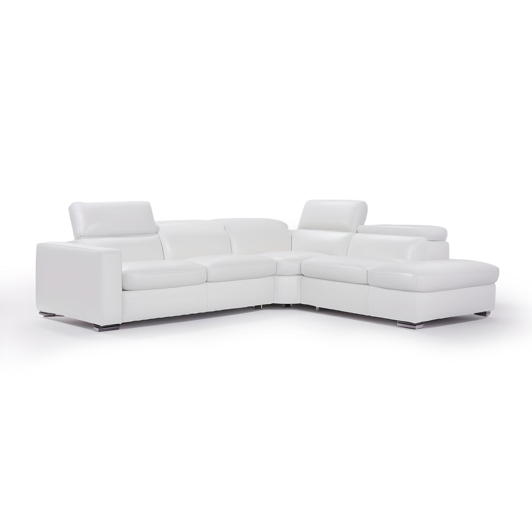 VERTIGO Full Leather Sectional Sofa - New Trend Concept