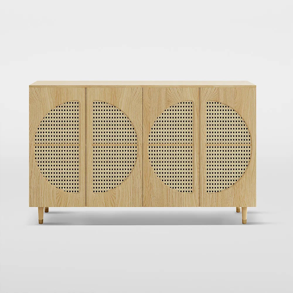 ZOE Mid-Century Style Ash Wood Sideboard