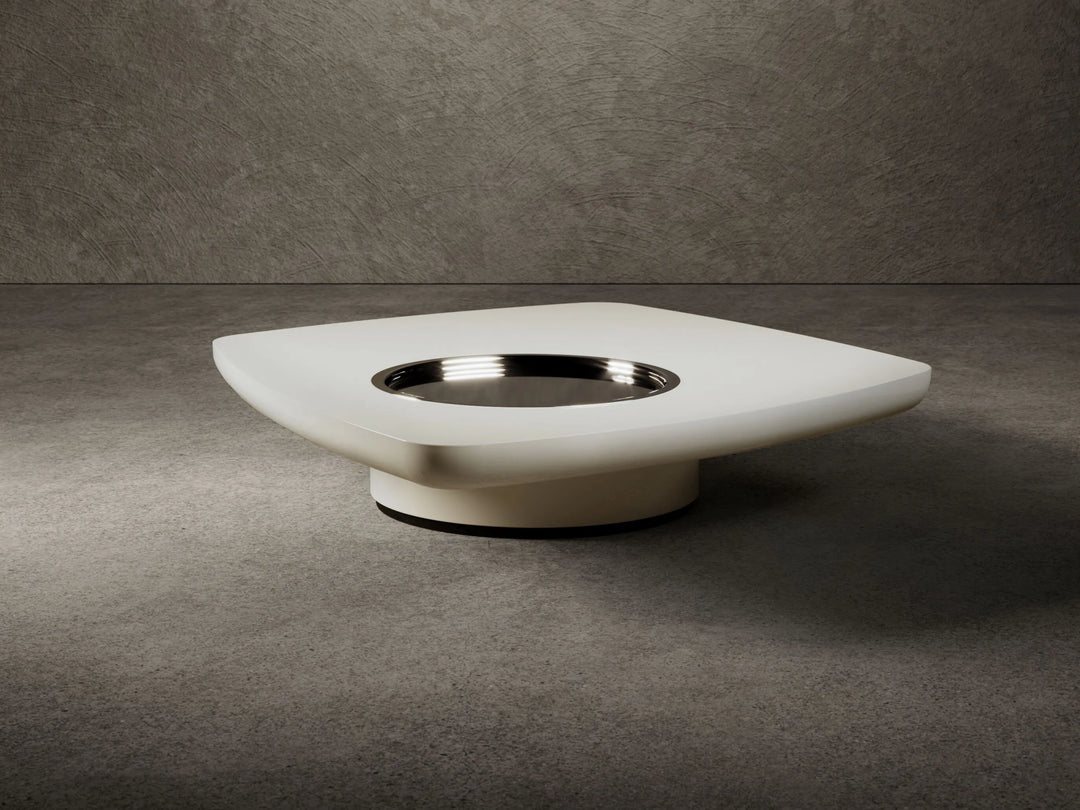 BLACKBIRD Light Grey Low Coffee Table