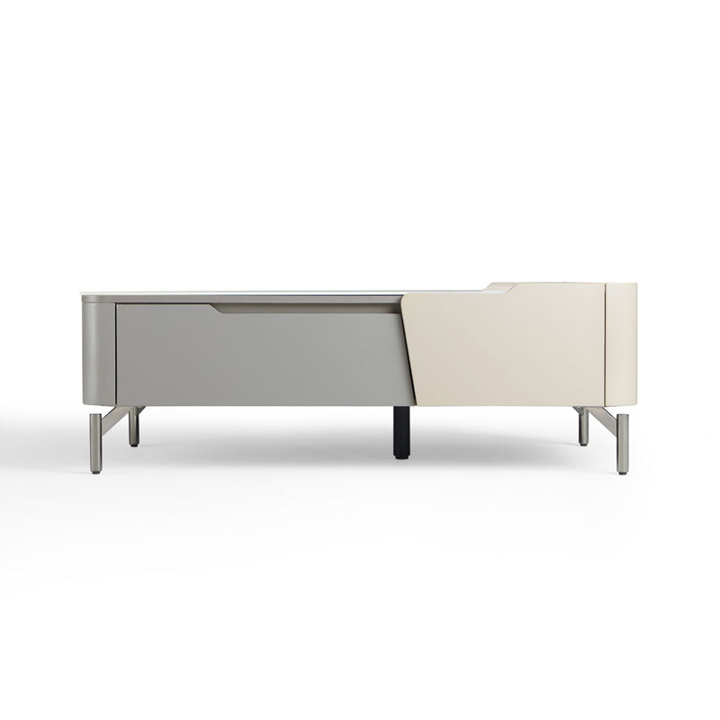 NAIRO Dual-Drawer Coffee Table