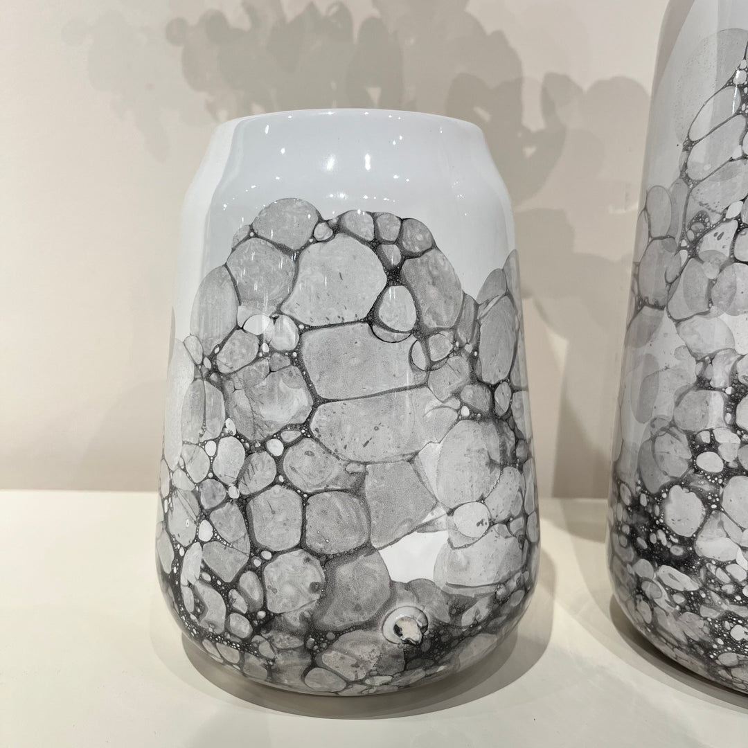 Grey Ombre Ceramic Vase Set