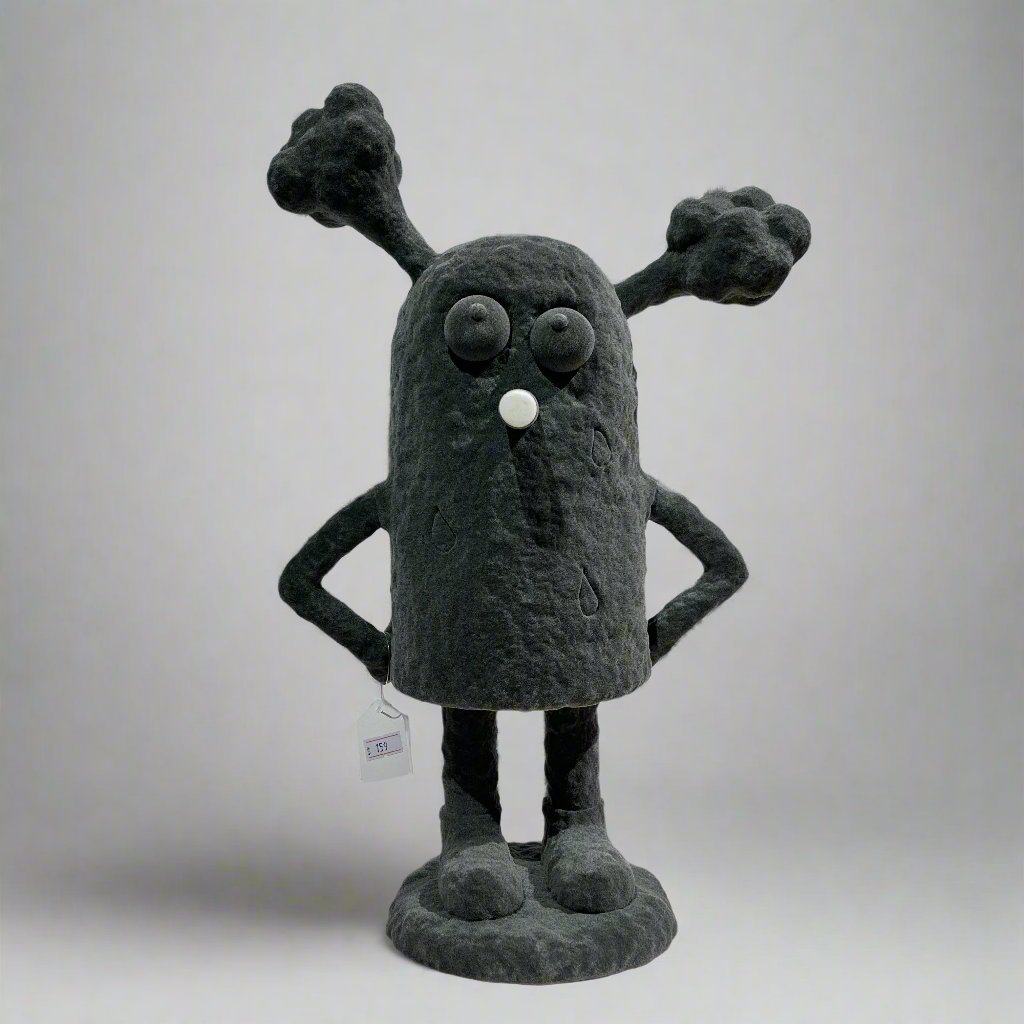 Charcoal Gray Cloudy Man