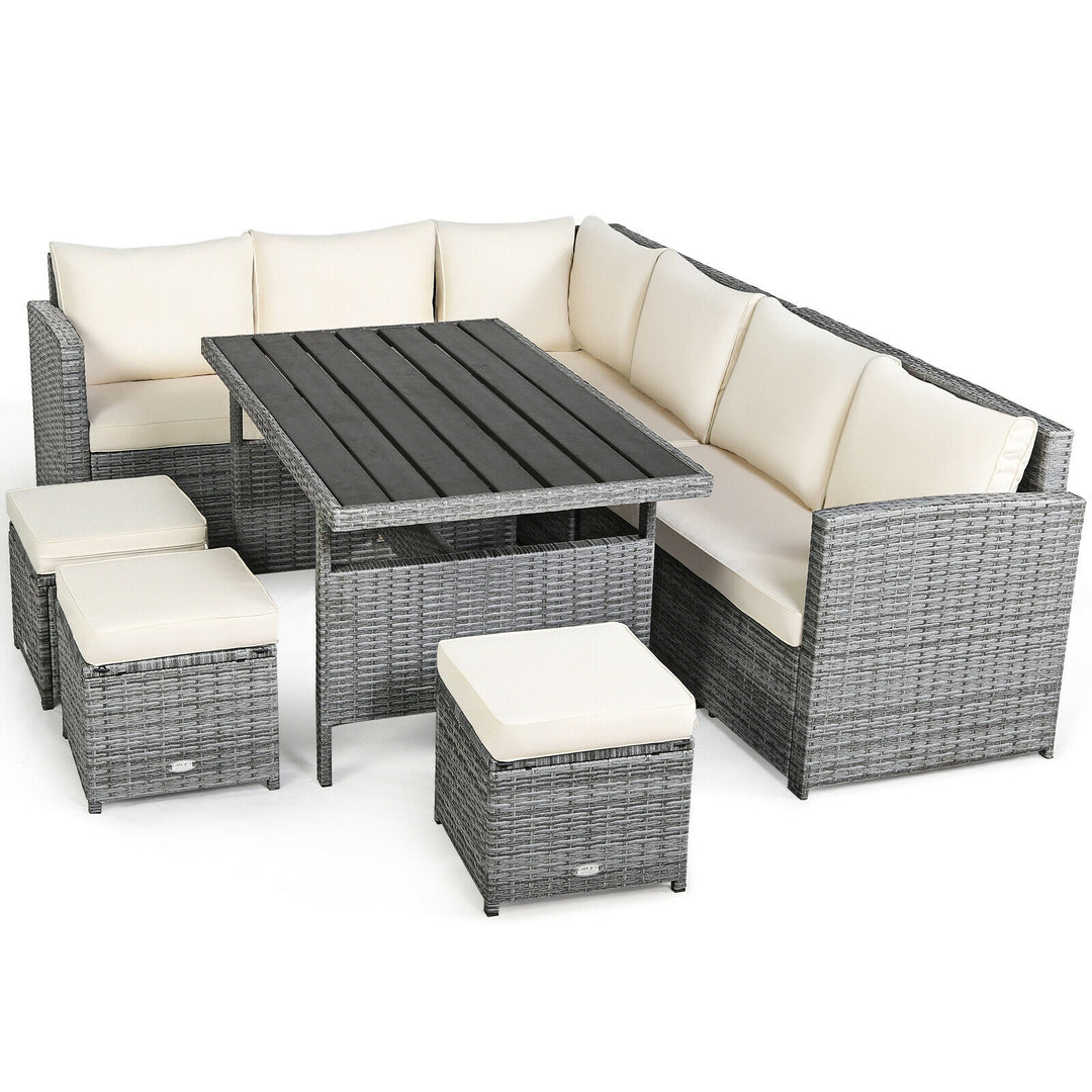 REED 7-Pc All-Weather Rattan Sofa Set