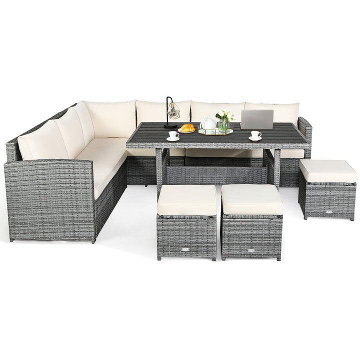 REED 7-Pc All-Weather Rattan Sofa Set