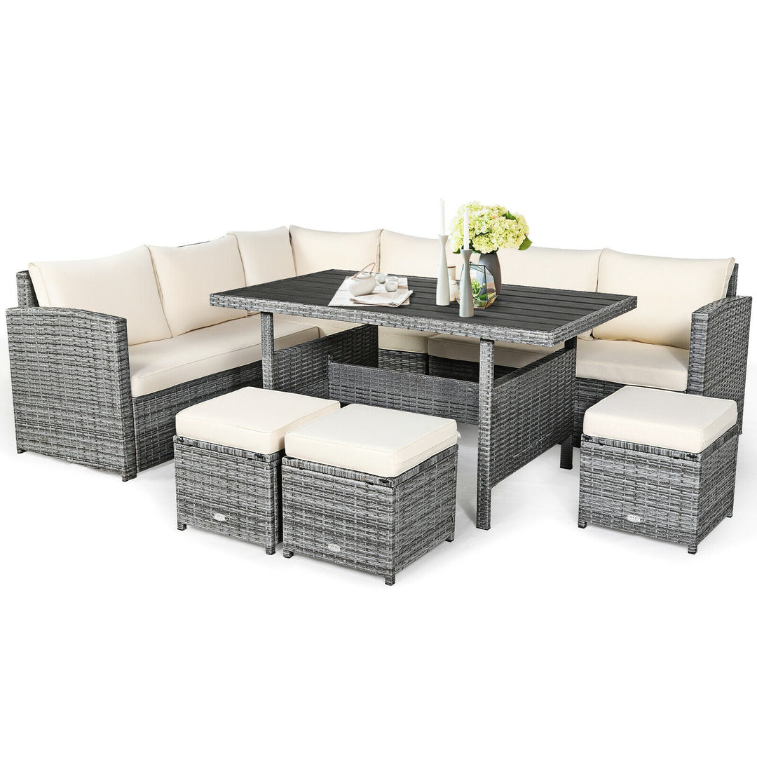 REED 7-Pc All-Weather Rattan Sofa Set